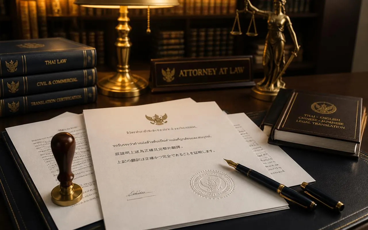 การแปลและรับรองเอกสารหลายภาษาสำหรับยื่นหน่วยงานราชการ